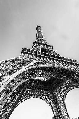 Az Eiffel-torony (keretezett kép) - vászonkép, falikép otthonra és irodába