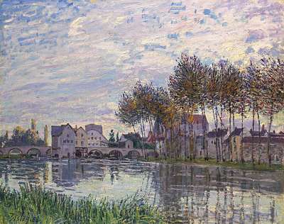 Alfred Sisley:  (id: 20613) többrészes vászonkép