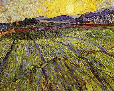 Vincent Van Gogh:  (id: 22715) falikép keretezve