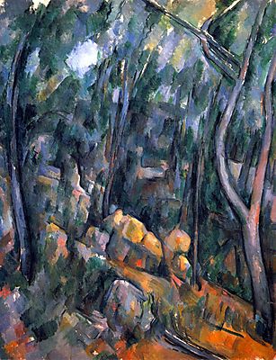 Paul Cézanne:  (id: 415) többrészes vászonkép