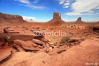 USA / Monument Valley (többrészes kép) - vászonkép, falikép otthonra és irodába