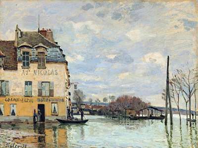 Alfred Sisley:  (id: 20616) vászonkép