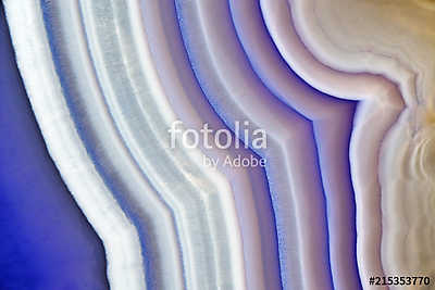 Amazing Violet Agate Crystal cross section. Natural translucent agate crystal surface, Purple abstract structure slice mineral s (többrészes kép) - vászonkép, falikép otthonra és irodába