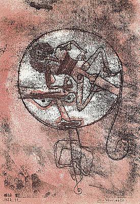 Paul Klee:  (id: 12122) falikép keretezve