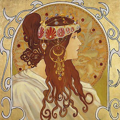 Alfons Mucha:  (id: 3623) vászonkép