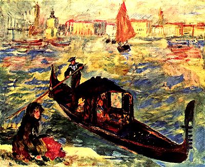 Pierre Auguste Renoir:  (id: 1424) falikép keretezve