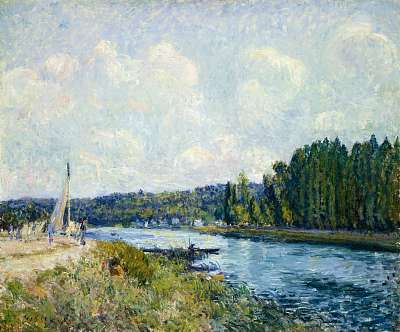 Alfred Sisley:  (id: 20626) vászonkép