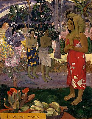 Paul Gauguin:  (id: 3926) többrészes vászonkép