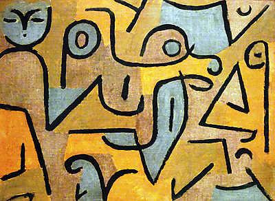 Paul Klee:  (id: 12127) többrészes vászonkép