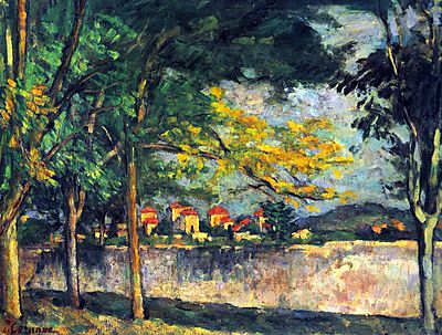 Paul Cézanne:  (id: 427) falikép keretezve