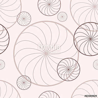 background with rotating circles (többrészes kép) - vászonkép, falikép otthonra és irodába