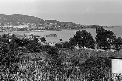 Badacsonytomaj (1954) (többrészes kép) - vászonkép, falikép otthonra és irodába