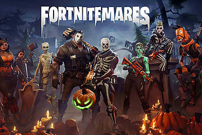 Fortnitemares (fotótapéta) - vászonkép, falikép otthonra és irodába