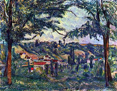 Paul Cézanne:  (id: 432) többrészes vászonkép