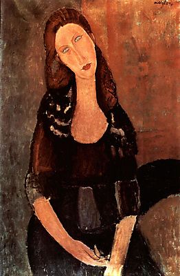Modigliani:  (id: 932) falikép keretezve