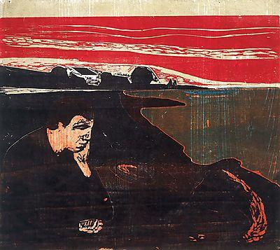 Edvard Munch:  (id: 3633) többrészes vászonkép