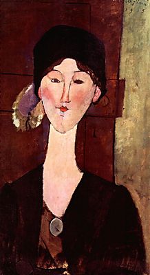 Modigliani:  (id: 933) falikép keretezve