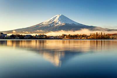 Mt.Fuji (keretezett kép) - vászonkép, falikép otthonra és irodába