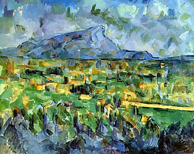 Paul Cézanne:  (id: 434) többrészes vászonkép