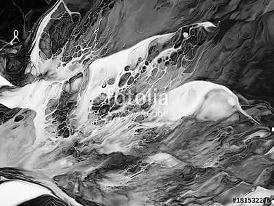 Creative abstract hand painted background, wallpaper, texture, close-up fragment of acrylic painting on canvas with brush stroke (poszter) - vászonkép, falikép otthonra és irodába