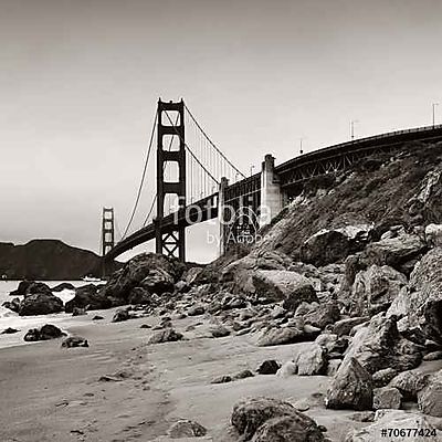 Golden Gate híd (bögre) - vászonkép, falikép otthonra és irodába