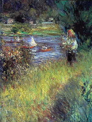Pierre Auguste Renoir:  (id: 1437) falikép keretezve