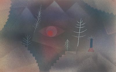 Paul Klee:  (id: 2737) többrészes vászonkép