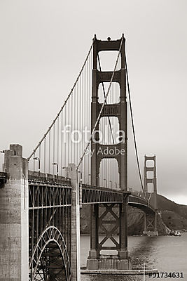 Golden Gate híd (fotótapéta) - vászonkép, falikép otthonra és irodába