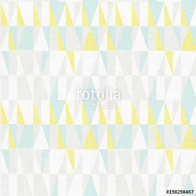 Triangles seamless pattern. Modern abstract geometric background (bögre) - vászonkép, falikép otthonra és irodába