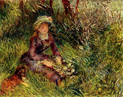 Pierre Auguste Renoir:  (id: 1438) falikép keretezve