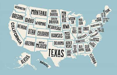 Amerikai Egyesült Államok államtitok mappája. Nyomtatás m (többrészes kép) - vászonkép, falikép otthonra és irodába