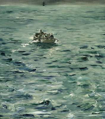 Edouard Manet:  (id: 23039) falikép keretezve