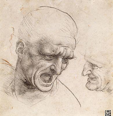 Leonardo da Vinci:  (id: 3839) falikép keretezve