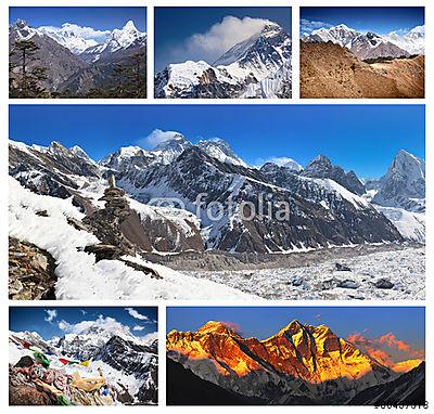 Mt. Everest nézetek (bögre) - vászonkép, falikép otthonra és irodába