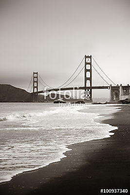 Golden Gate híd (fotótapéta) - vászonkép, falikép otthonra és irodába