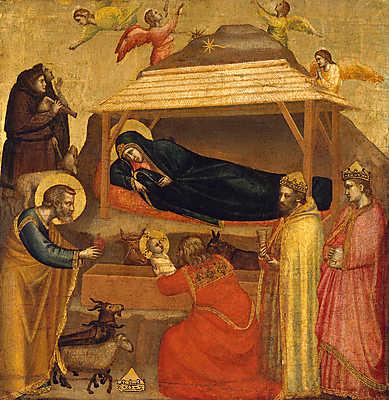 A Napkeleti Bölcsek köszöntik a kis Jézust (bögre) - vászonkép, falikép otthonra és irodába