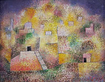 Paul Klee:  (id: 12140) falikép keretezve