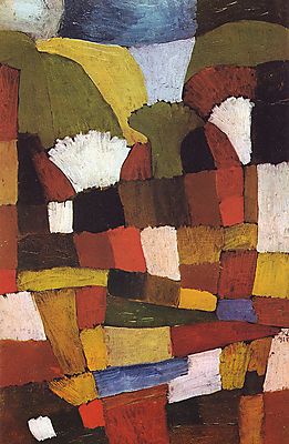 Paul Klee:  (id: 2640) többrészes vászonkép