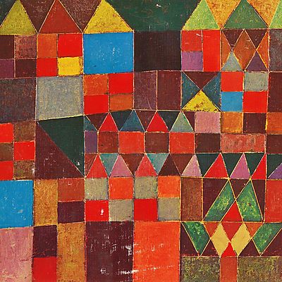 Paul Klee:  (id: 2740) falikép keretezve