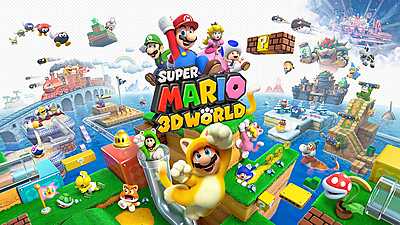 Super Mario 3D World  (bögre) - vászonkép, falikép otthonra és irodába