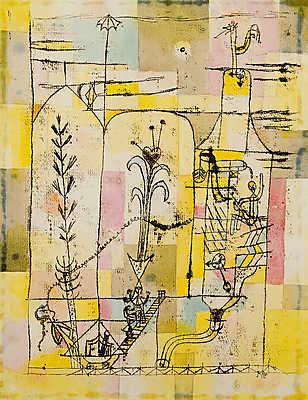 Paul Klee:  (id: 12144) többrészes vászonkép