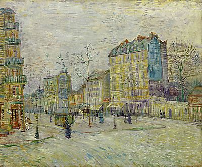 Boulevard de Clichy (fotótapéta) - vászonkép, falikép otthonra és irodába