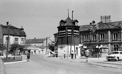 Tata, Óratorony (1960) (poszter) - vászonkép, falikép otthonra és irodába