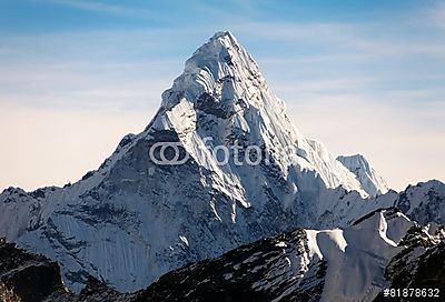 Ama Dablam az Everest Base Camp felé vezető úton (bögre) - vászonkép, falikép otthonra és irodába