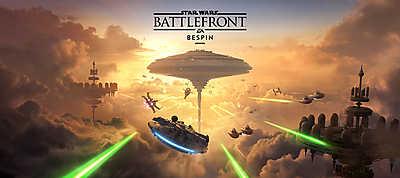 Star Wars: Battlefront II. - Bespin videojáték téma (keretezett kép) - vászonkép, falikép otthonra és irodába