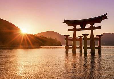 Miyajima Japán (fotótapéta) - vászonkép, falikép otthonra és irodába