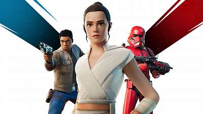 Fortnite - Star Wars (poszter) - vászonkép, falikép otthonra és irodába