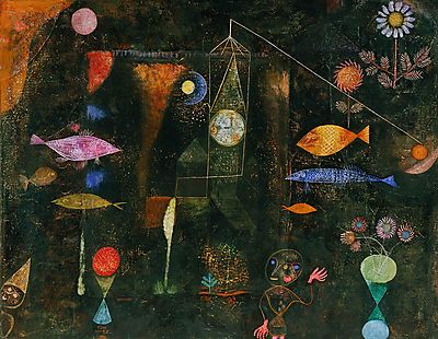 Paul Klee:  (id: 2756) falikép keretezve
