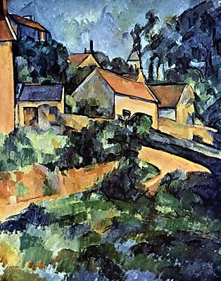 Paul Cézanne:  (id: 457) többrészes vászonkép