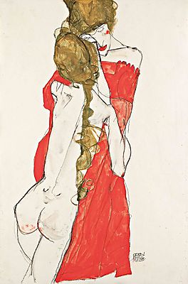 Egon Schiele:  (id: 3060) falikép keretezve